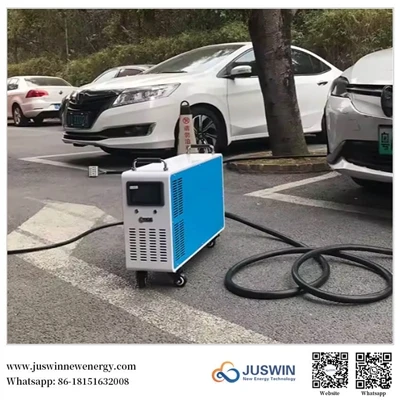 Carregador EV rápido portátil DC: capacitando veículos elétricos com carregam...